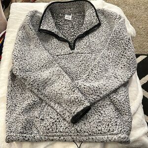 PINK Sherpa Quarter Zip